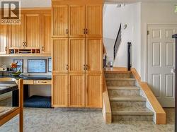 Built-in desk area in kitchen - 