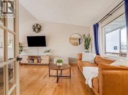 Living room with large picture window - 