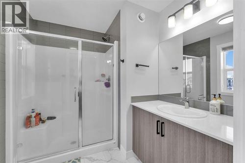 67 Corner Glen Gardens Ne, Calgary, AB - Indoor Photo Showing Bathroom