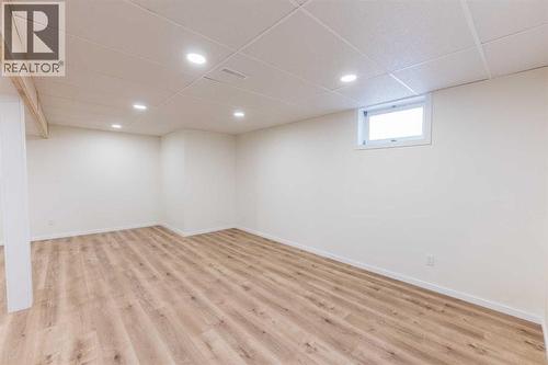 215 Overdown Drive, Red Deer, AB - Indoor Photo Showing Basement