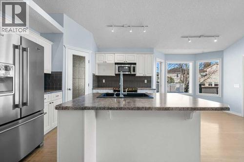 58 Chaparral Close Se, Calgary, AB - Indoor Photo Showing Kitchen With Upgraded Kitchen