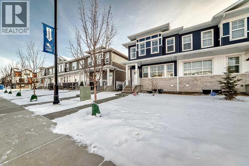 197 Dawson Way, Chestermere, AB - Outdoor With Facade