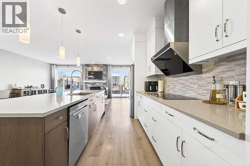 13 Cranbrook Close Se, Calgary, AB - Indoor Photo Showing Kitchen With Upgraded Kitchen