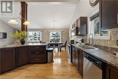 53 Equinox Crescent, Sudbury, ON - Indoor Photo Showing Kitchen With Double Sink