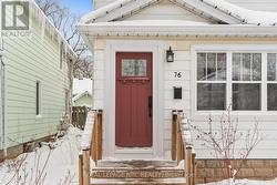 New steps & front door - 