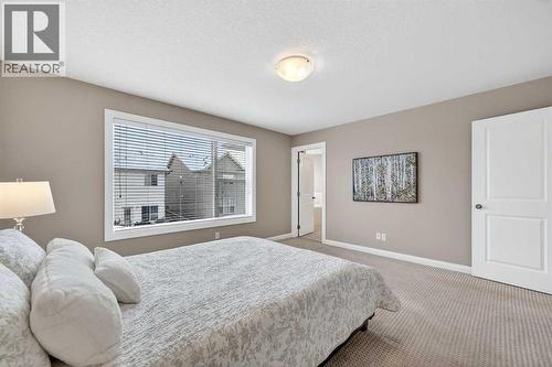93 Silverado Bank Circle Sw, Calgary, AB - Indoor Photo Showing Bedroom