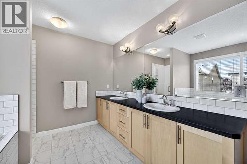 93 Silverado Bank Circle Sw, Calgary, AB - Indoor Photo Showing Bathroom