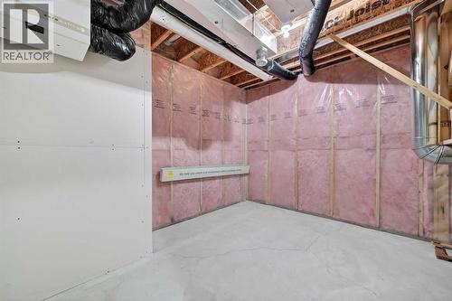 93 Silverado Bank Circle Sw, Calgary, AB - Indoor Photo Showing Basement