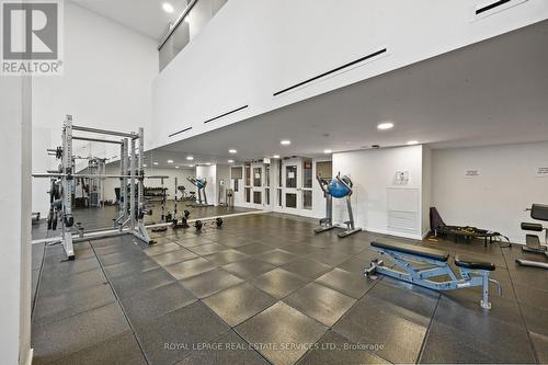 1128 - 629 King Street W, Toronto, ON - Indoor Photo Showing Gym Room