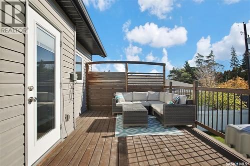 214 4Th Street, Hague, SK - Outdoor With Deck Patio Veranda With Exterior