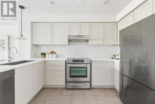 Plenty of kitchen storage - 1 - 120 Strachan Avenue, Toronto, ON - Indoor Photo Showing Kitchen With Stainless Steel Kitchen With Upgraded Kitchen