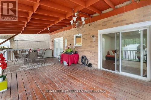12 Nuttall Street, Brampton, ON - Outdoor With Deck Patio Veranda With Exterior