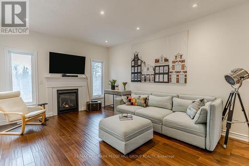 82 Diamond Valley Drive, Oro-Medonte, ON - Indoor Photo Showing Living Room With Fireplace