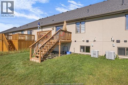 163 Lane Street, Essex, ON - Outdoor With Deck Patio Veranda With Exterior
