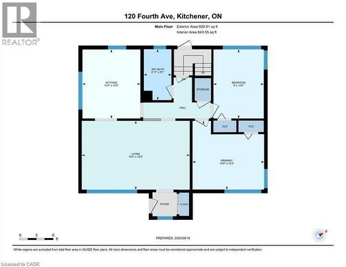 View of room layout - 120 Fourth Avenue, Kitchener, ON - Other