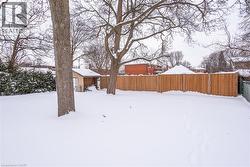 View of yard featuring an outbuilding - 