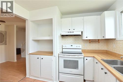 1564 Garth Street Unit# 30A, Hamilton, ON - Indoor Photo Showing Kitchen With Double Sink