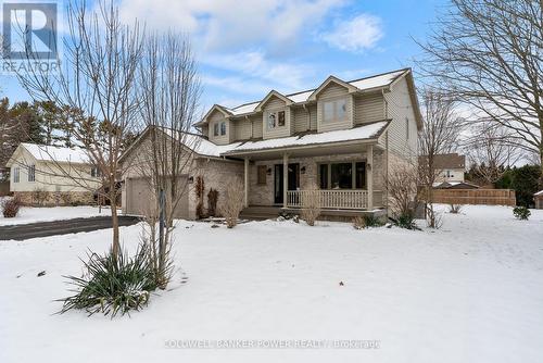 3558 Springer Road, Middlesex Centre (Delaware Town), ON - Outdoor With Deck Patio Veranda With Facade