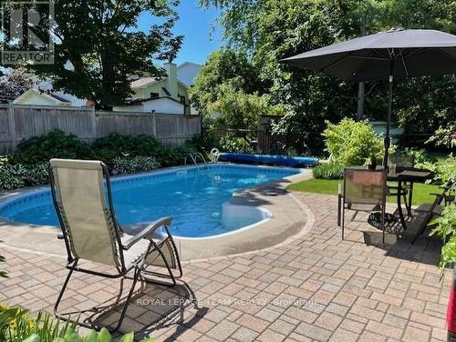 118 Seabrooke Drive, Ottawa, ON - Outdoor With In Ground Pool With Backyard