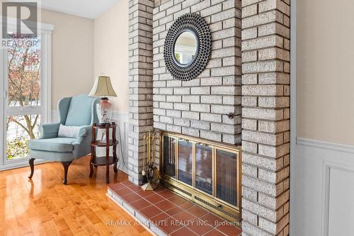22 Banting Crescent, Ottawa, ON - Indoor With Fireplace