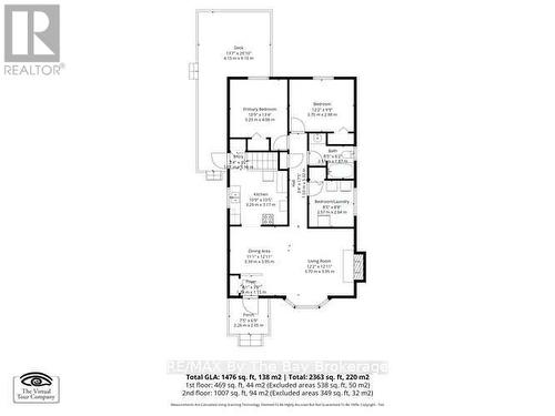 Floor plan - main floor - 445 Fifth Street, Collingwood, ON - Other