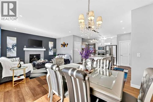 37 Evansfield Manor Nw, Calgary, AB - Indoor With Fireplace