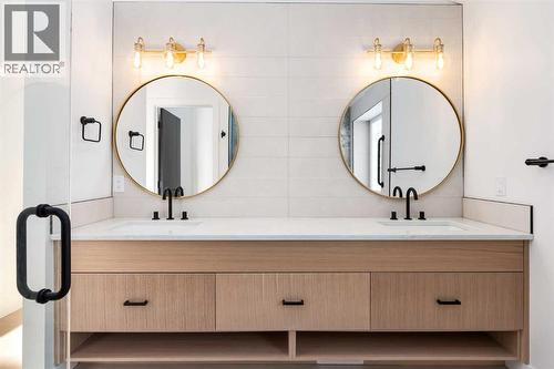Primary Ensuite Bathroom - 58 Edgevalley Close Nw, Calgary, AB - Indoor Photo Showing Bathroom