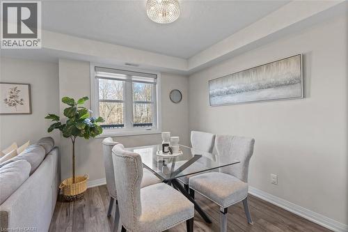 1989 Ottawa Street S Unit# 21D, Kitchener, ON - Indoor Photo Showing Dining Room