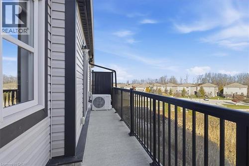 1989 Ottawa Street S Unit# 21D, Kitchener, ON - Outdoor With Balcony With Exterior