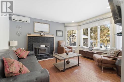 87 Saywood Drive, Bible Hill, NS - Indoor Photo Showing Living Room With Fireplace