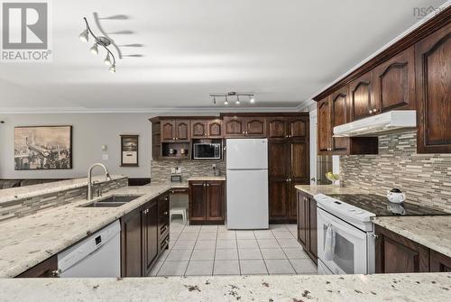 15 Bingham Drive, Stillwater Lake, NS - Indoor Photo Showing Kitchen With Double Sink