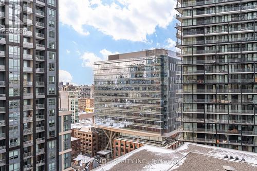 1601 - 101 Peter Street, Toronto, ON - Outdoor With Balcony With Facade