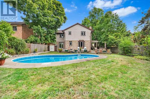 578 Sycamore Street, Kingston (South Of Taylor-Kidd Blvd), ON - Outdoor With In Ground Pool With Backyard
