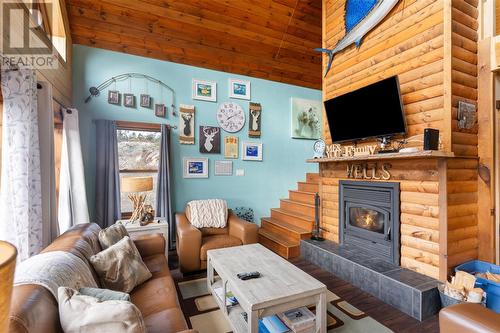 212 Conception Bay Highway, Georgetown, NL - Indoor Photo Showing Living Room With Fireplace