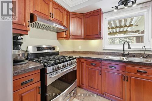 28 Weneil Drive, Hamilton (Freelton), ON - Indoor Photo Showing Kitchen With Double Sink
