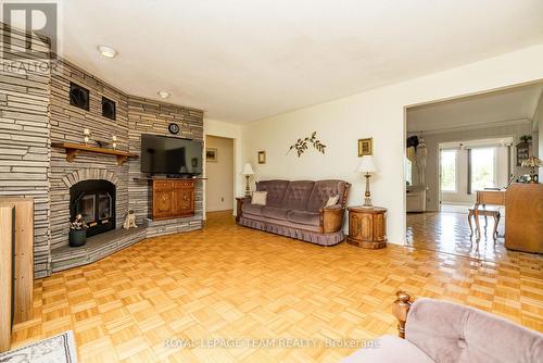 634 David Manchester Road, Ottawa, ON - Indoor Photo Showing Living Room With Fireplace