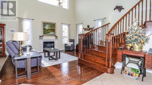 79 Sovereign'S Gate, Barrie, ON - Indoor Photo Showing Other Room With Fireplace