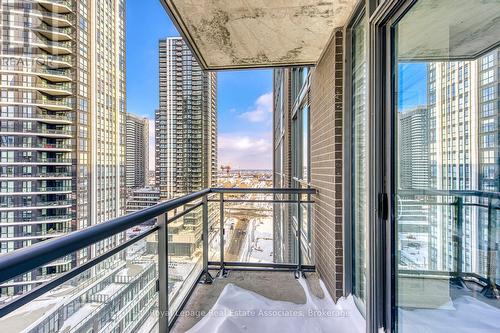 1416 - 5033 Four Springs Avenue, Mississauga, ON - Outdoor With Balcony