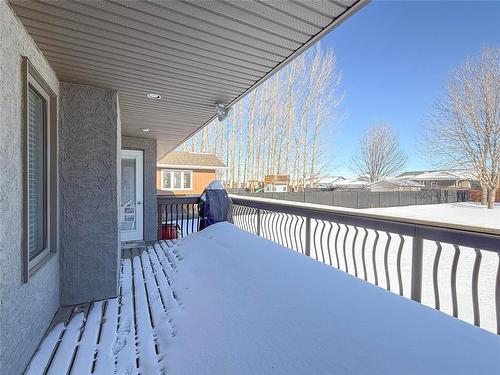 19 Hawthorn Crescent, Brandon, MB - Outdoor With Deck Patio Veranda With Exterior