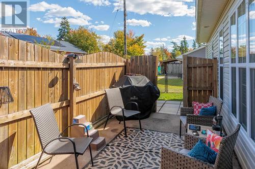 Very private back. deck - 16 Corey Drive, Bible Hill, NS - Outdoor With Deck Patio Veranda With Exterior