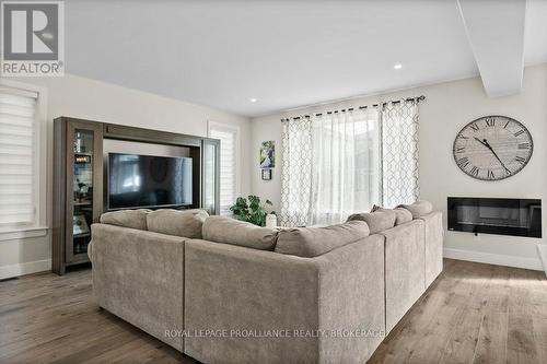 103 Pearce Street, Loyalist (Amherstview), ON - Indoor Photo Showing Living Room With Fireplace