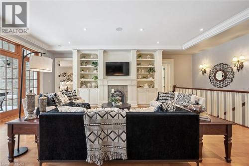 63 Metcalfe Street, Guelph, ON - Indoor With Fireplace