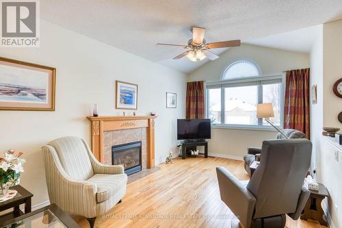 Living room view ... - 10 Antonio Way, Perth, ON - Indoor Photo Showing Living Room With Fireplace