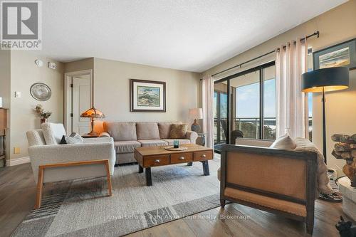Living Room - 2E - 20 Ryder Drive, Mcdougall, ON - Indoor Photo Showing Living Room With Fireplace