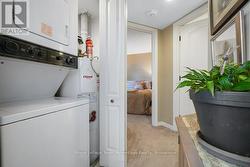 Laundry closet and central vac - 