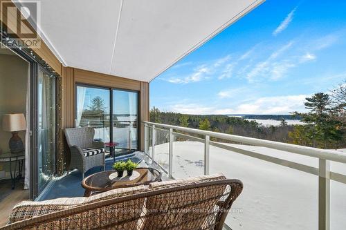 Balcony - 2E - 20 Ryder Drive, Mcdougall, ON - Outdoor With Balcony With Exterior