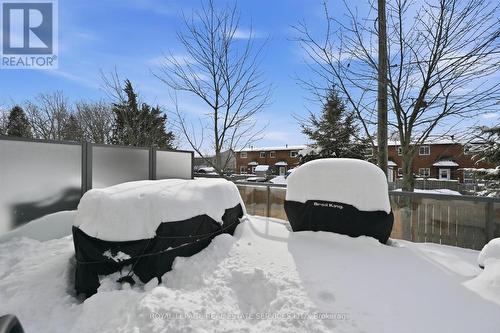 Impressive 21' x 12' Terrace w/Sleek Glass Panels - 111 - 1284 Guelph Line, Burlington, ON - Outdoor