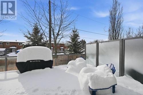 Impressive 21' x 12' Terrace w/Sleek Glass Panels - 111 - 1284 Guelph Line, Burlington, ON - Outdoor