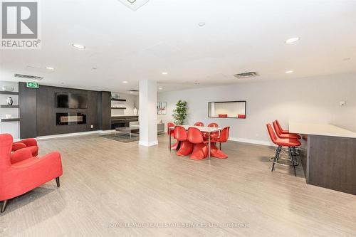 Party Room with a Fireplace and Full Kitchen - 111 - 1284 Guelph Line, Burlington, ON - Indoor