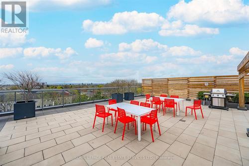 Rooftop Patio with BBQs, Dining and Lounge Areas - 111 - 1284 Guelph Line, Burlington, ON - Outdoor